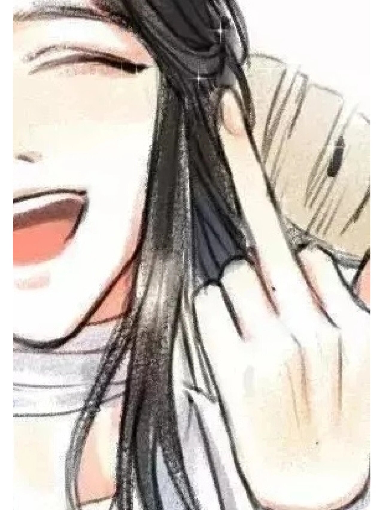 怜怜比中指好可爱