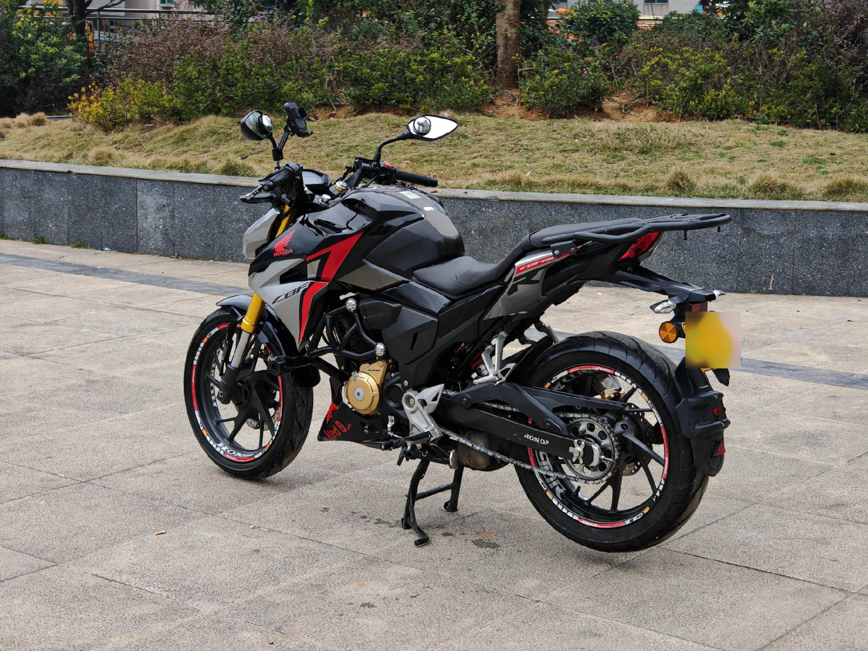 车型:本田暴风眼190rabs摩托车.