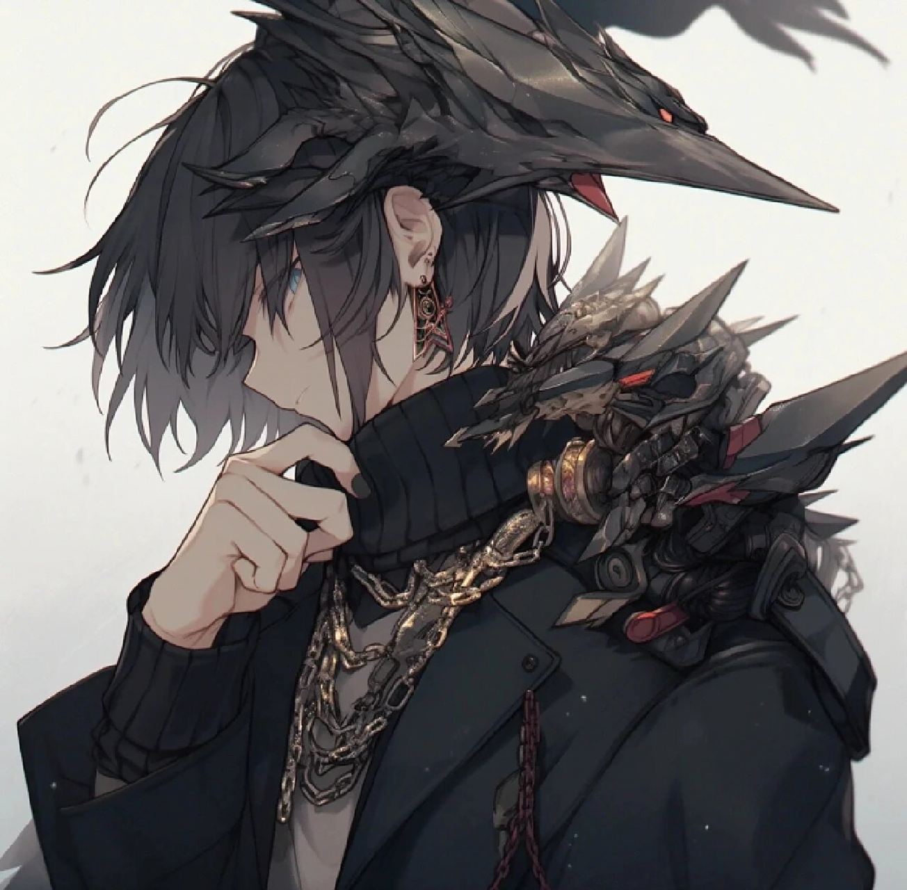 暗黑系|动漫男生 #男生头像# #动漫头像# #动漫男生头像# #动漫