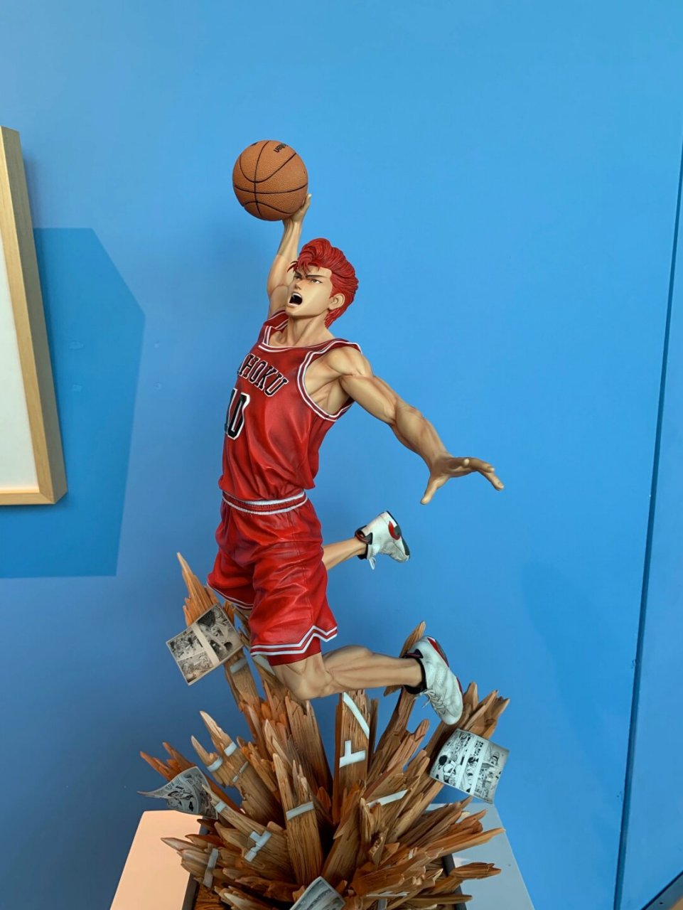gk雕像# #手办# #灌篮高手# #樱木花道# #灌篮高手全国大赛