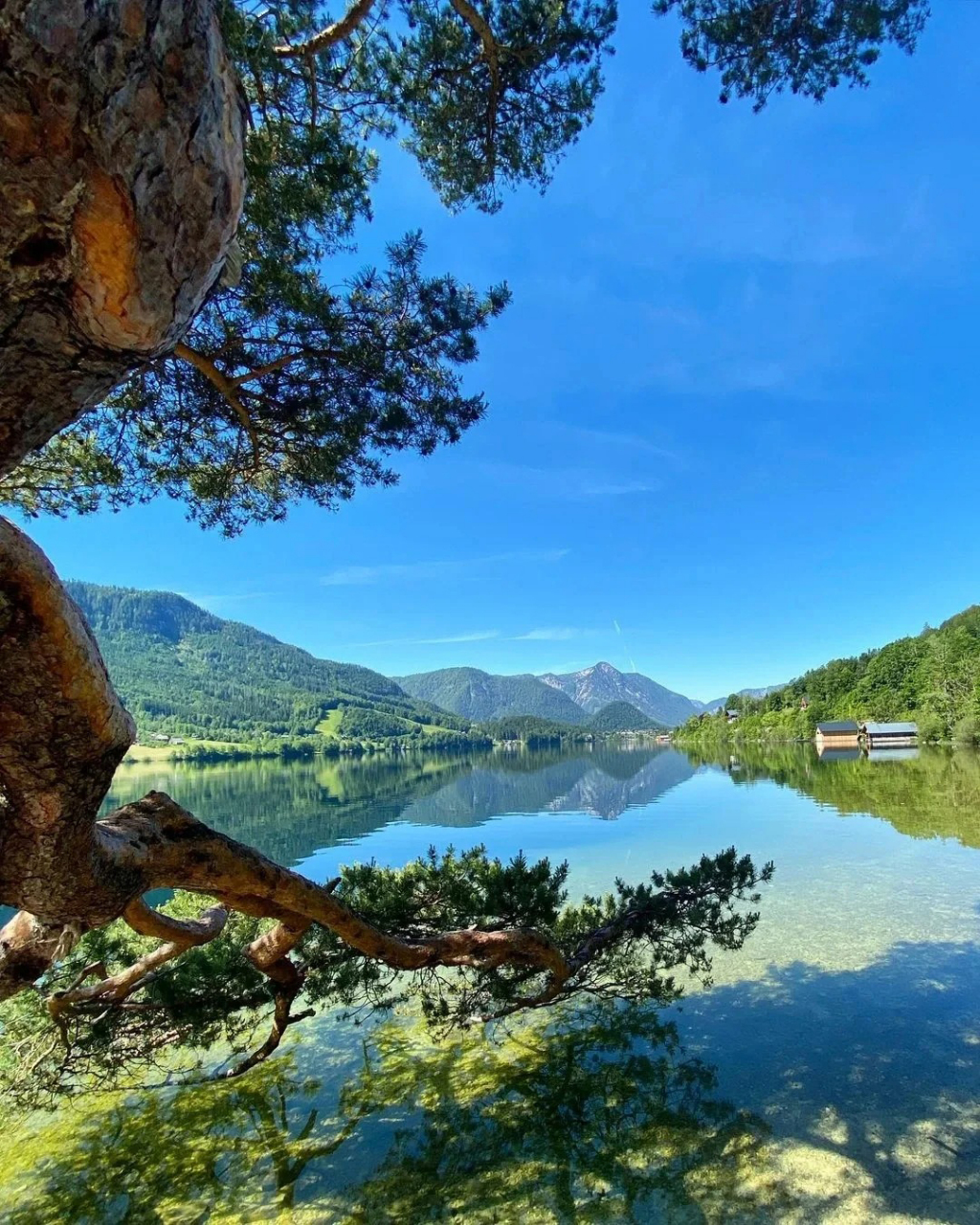 大自然山水风景图片 水边总有美丽的风景,如同一幅绝美的画卷,是大