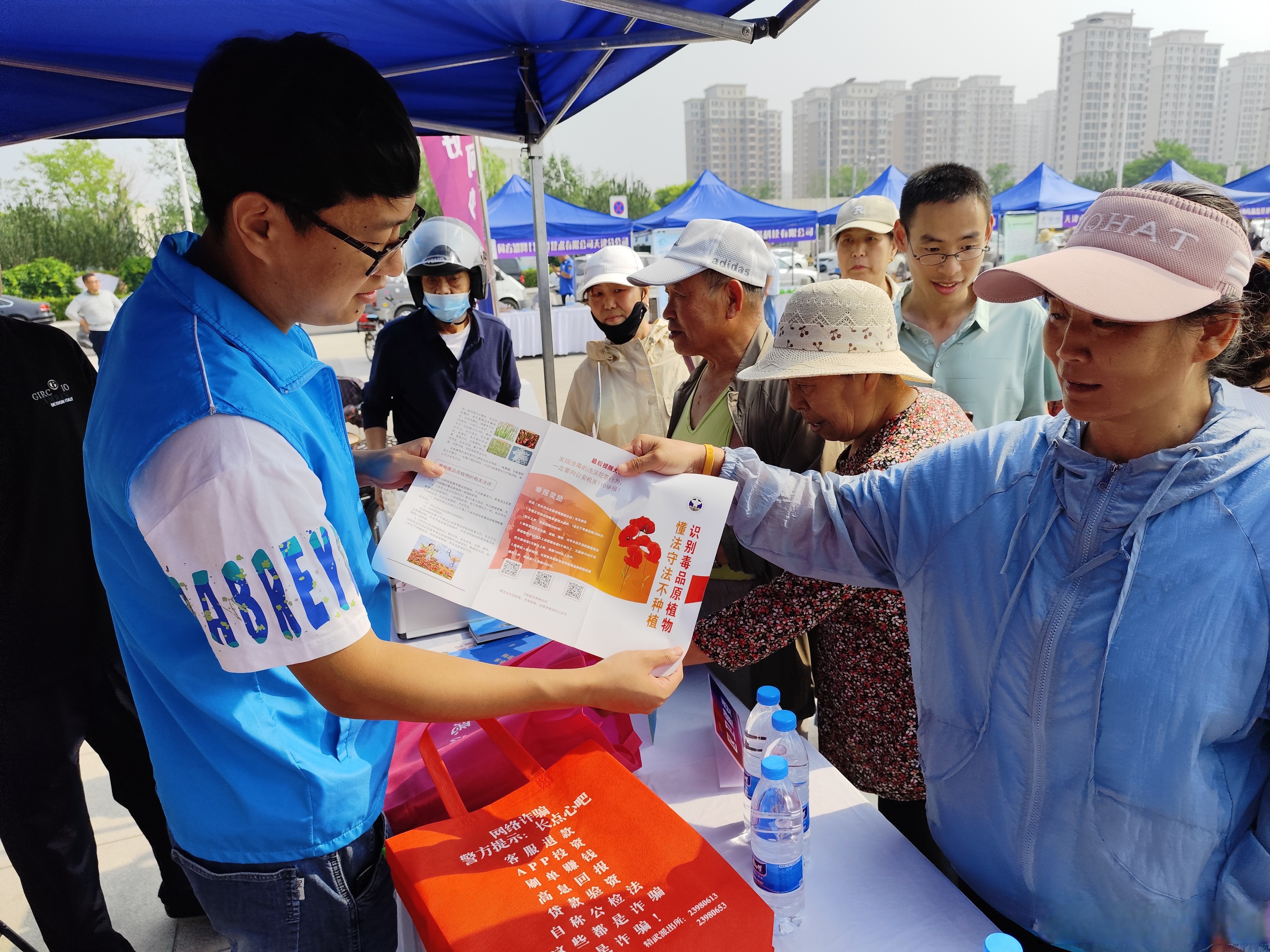 5月22日,西青区精武镇社戒社康工作站联合