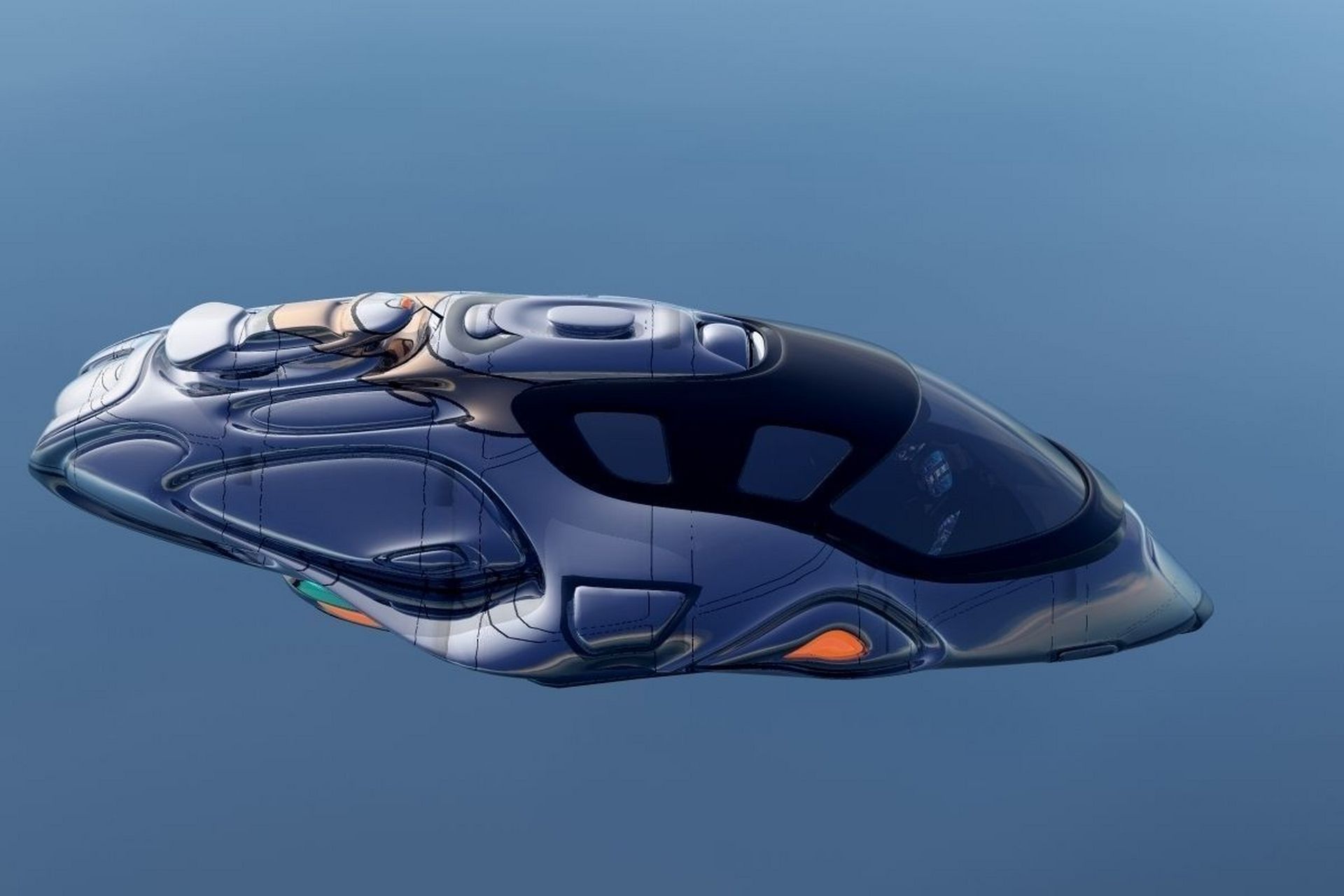 科幻飞行器 #遇见艺术# #绘画参考