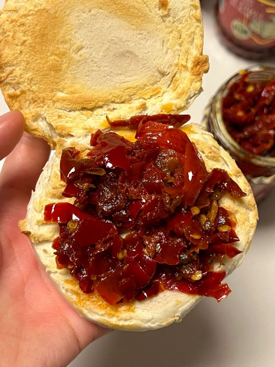 辣皮子酱! 跟普通辣酱完全不一样!巨香巨嫩那种!