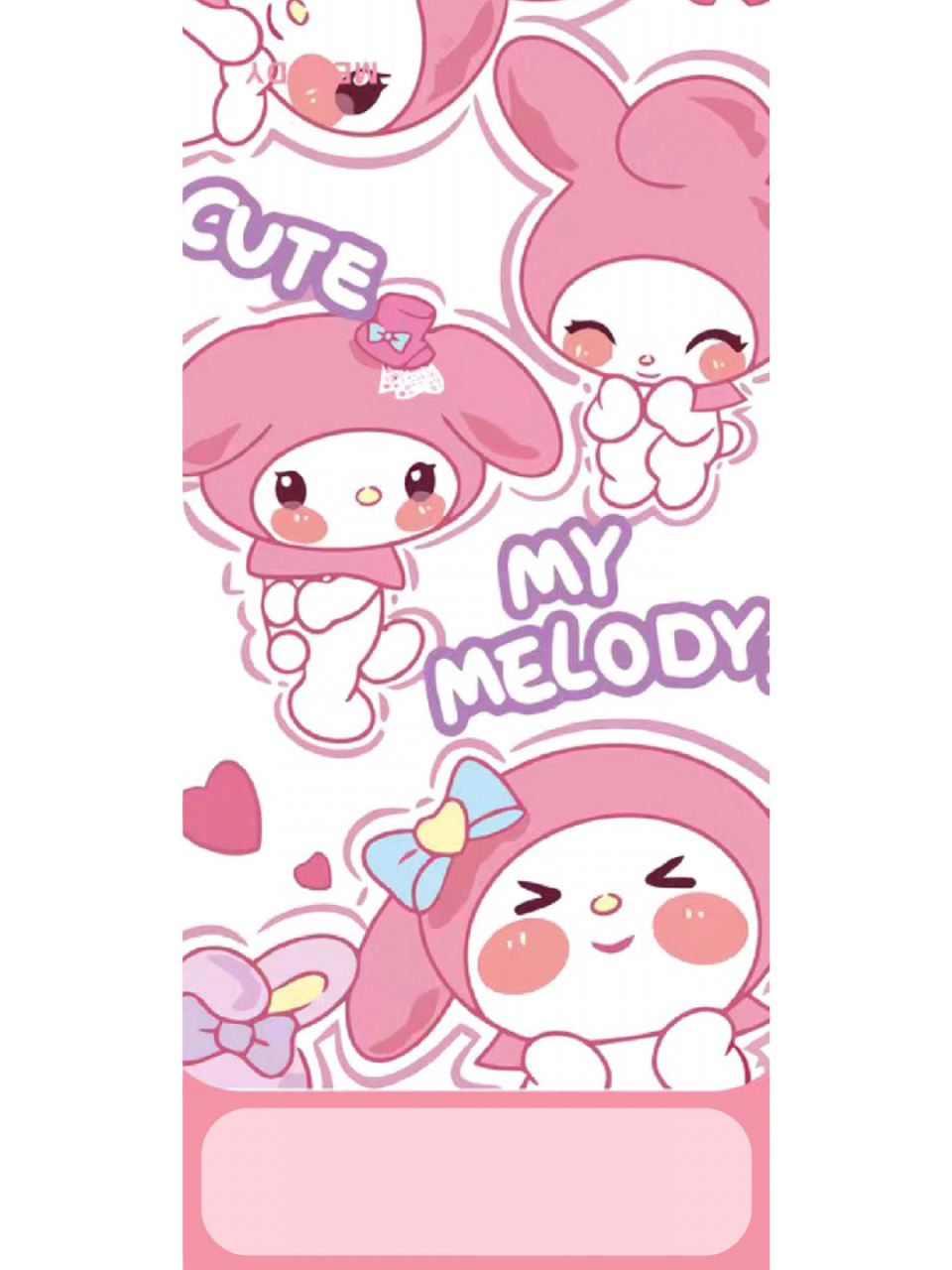 手机壁纸|超可爱的美乐蒂壁纸来啦! 粉粉嫩嫩的美乐蒂壁纸来啦!