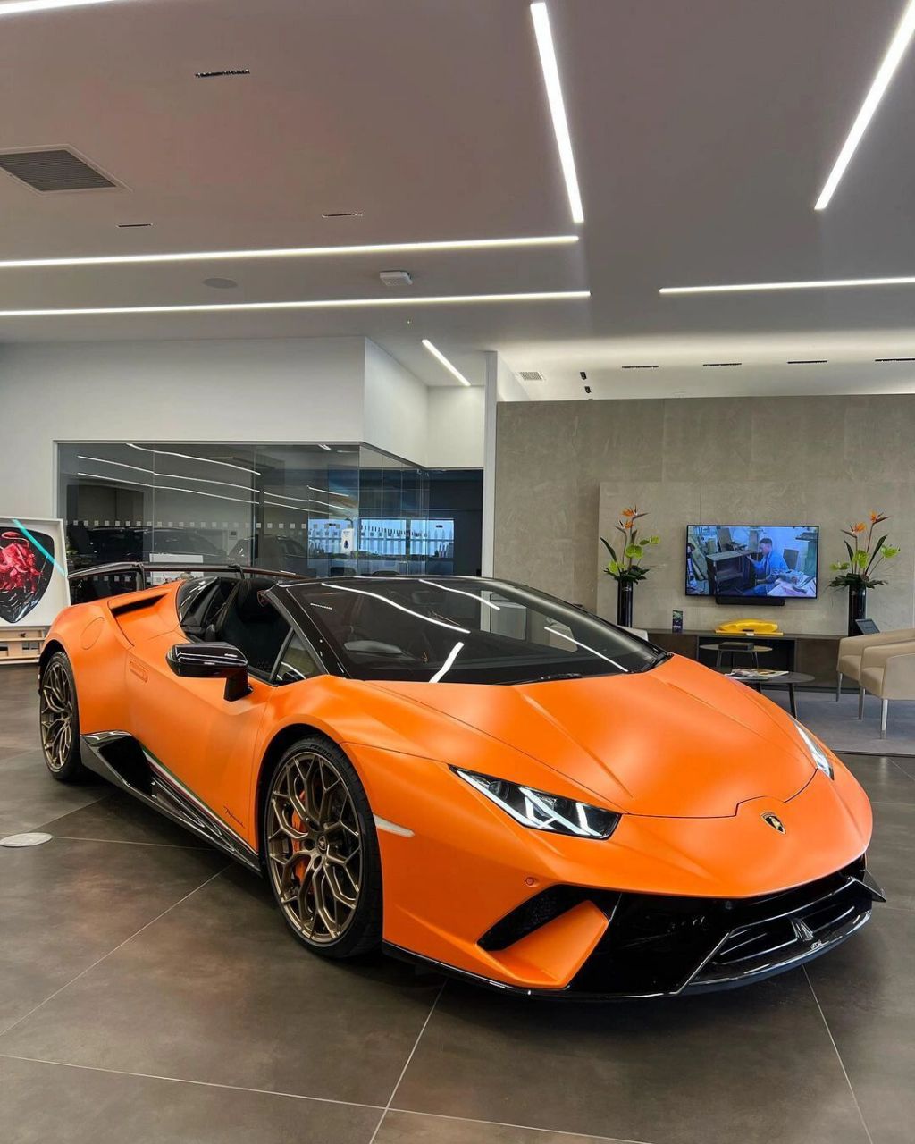 兰博基尼 huracan performante spyder #超级跑车圈# #兰博基尼