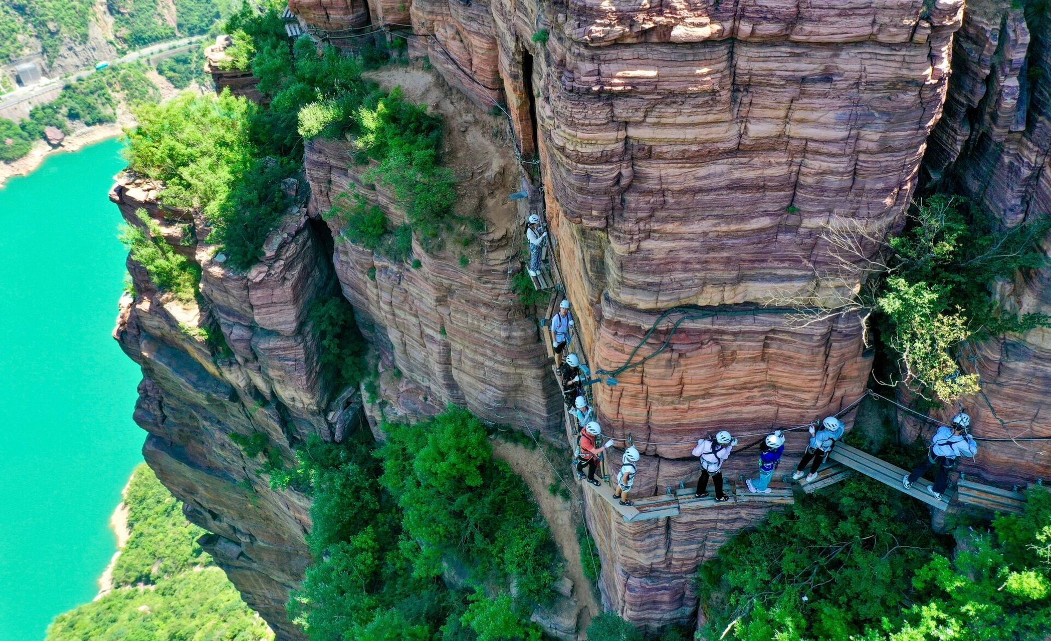 郑州91宝泉大峡谷 崖天下纯玩两日游7515  宝泉大峡谷 崖天下