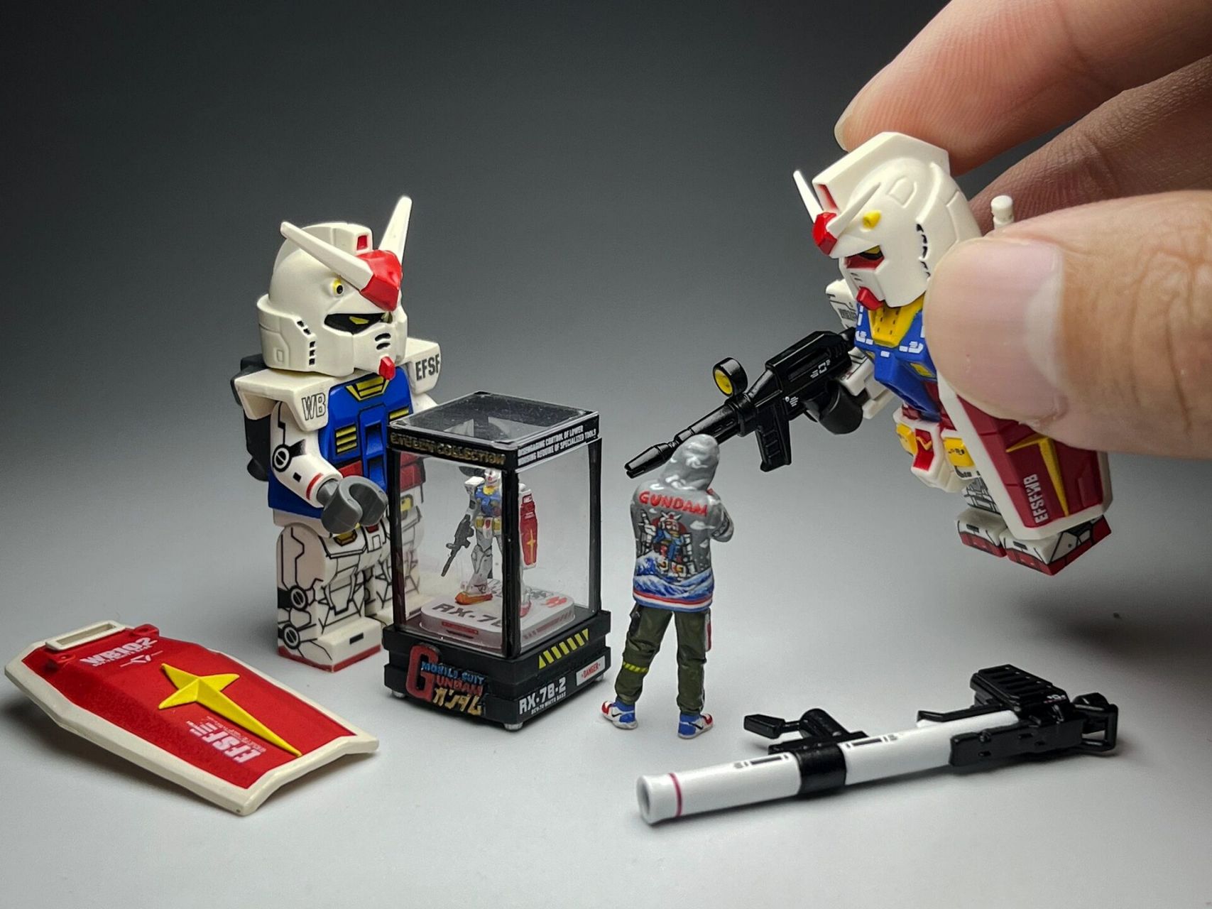 1/64高达人偶&乐高人仔 1/64高达人偶&乐高人仔