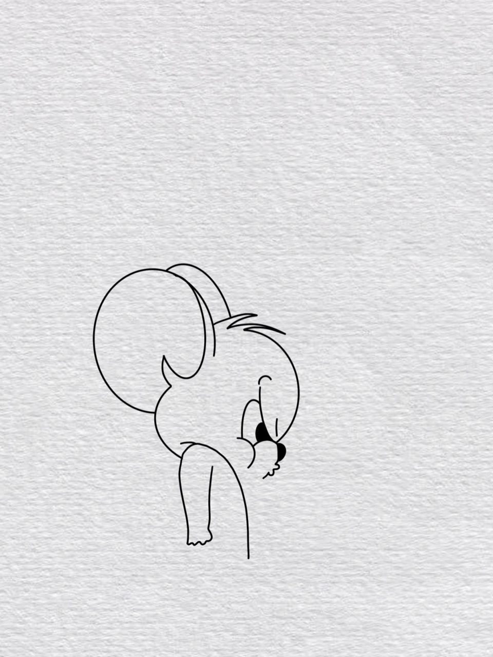 汤姆猫和杰瑞老鼠简笔画教程