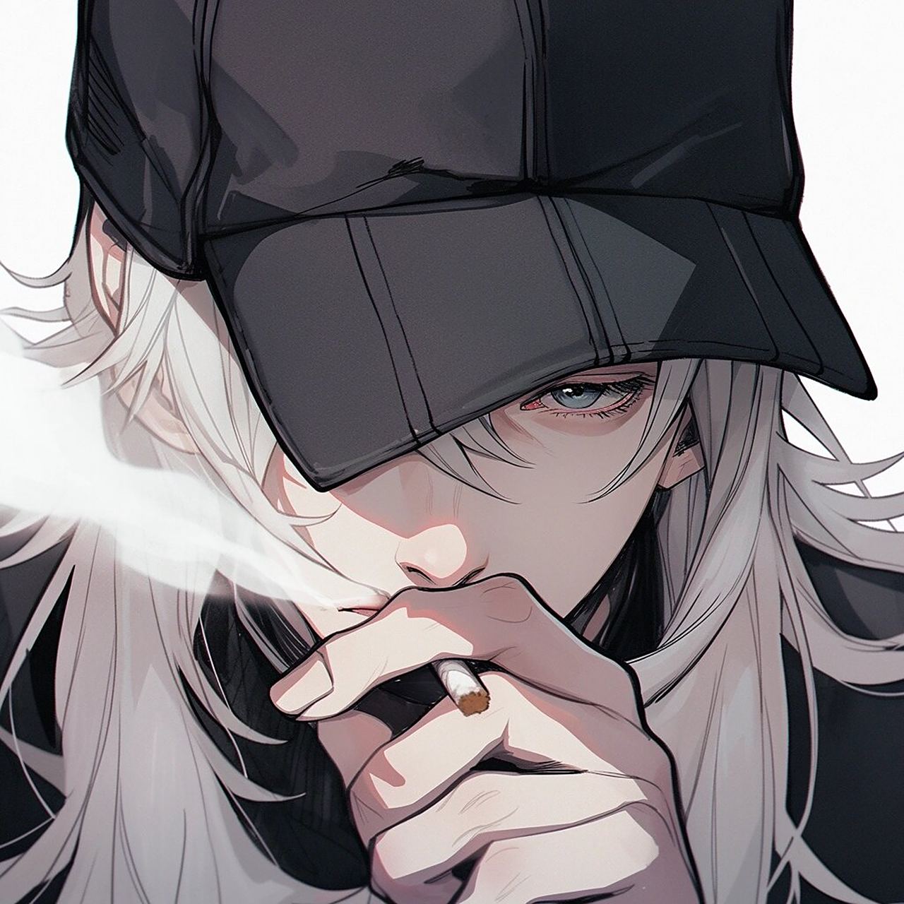 男生头像|抽烟的酷男孩