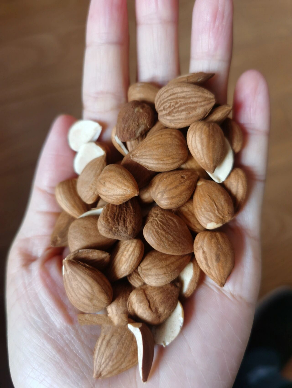 96科普一下: 据现代医学研究,新疆库车小杏核具有补气壮身,止咳