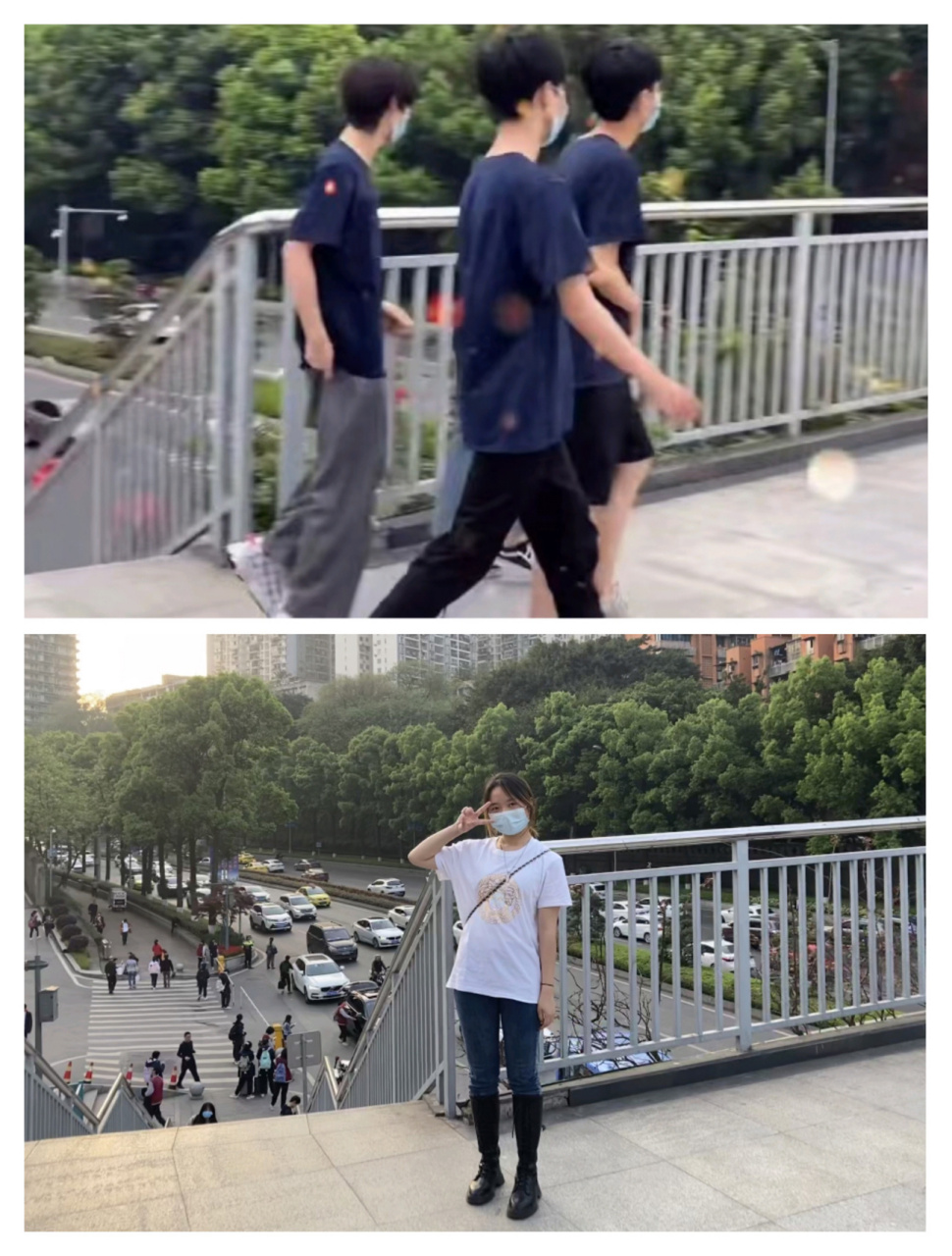 育才中学 鲁能巴蜀 重庆八中 我来啦78 不难看出我最喜欢无敌剪刀手