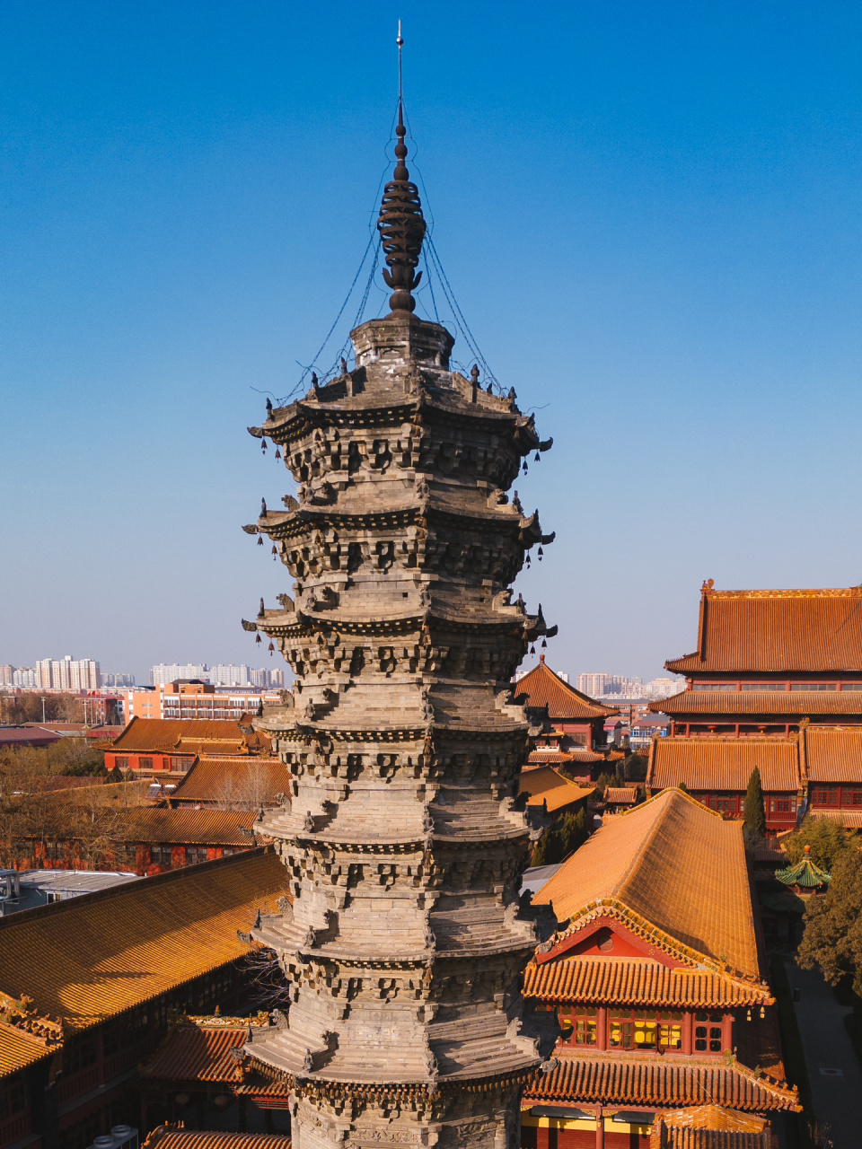 赵州桥,这个县还有一座国宝级柏林寺塔 07 第3天,河北赵县柏林寺塔