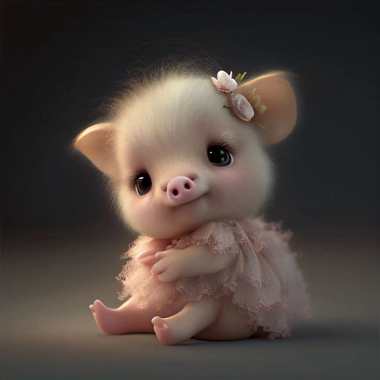 十二生肖之baby猪 小猪猪太可爱了哇,粉粉嫩嫩,看看有没有你喜欢的