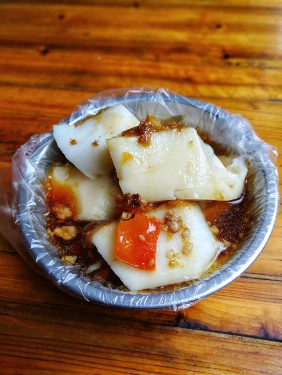 你吃过广西灵山的水糕籺吗?