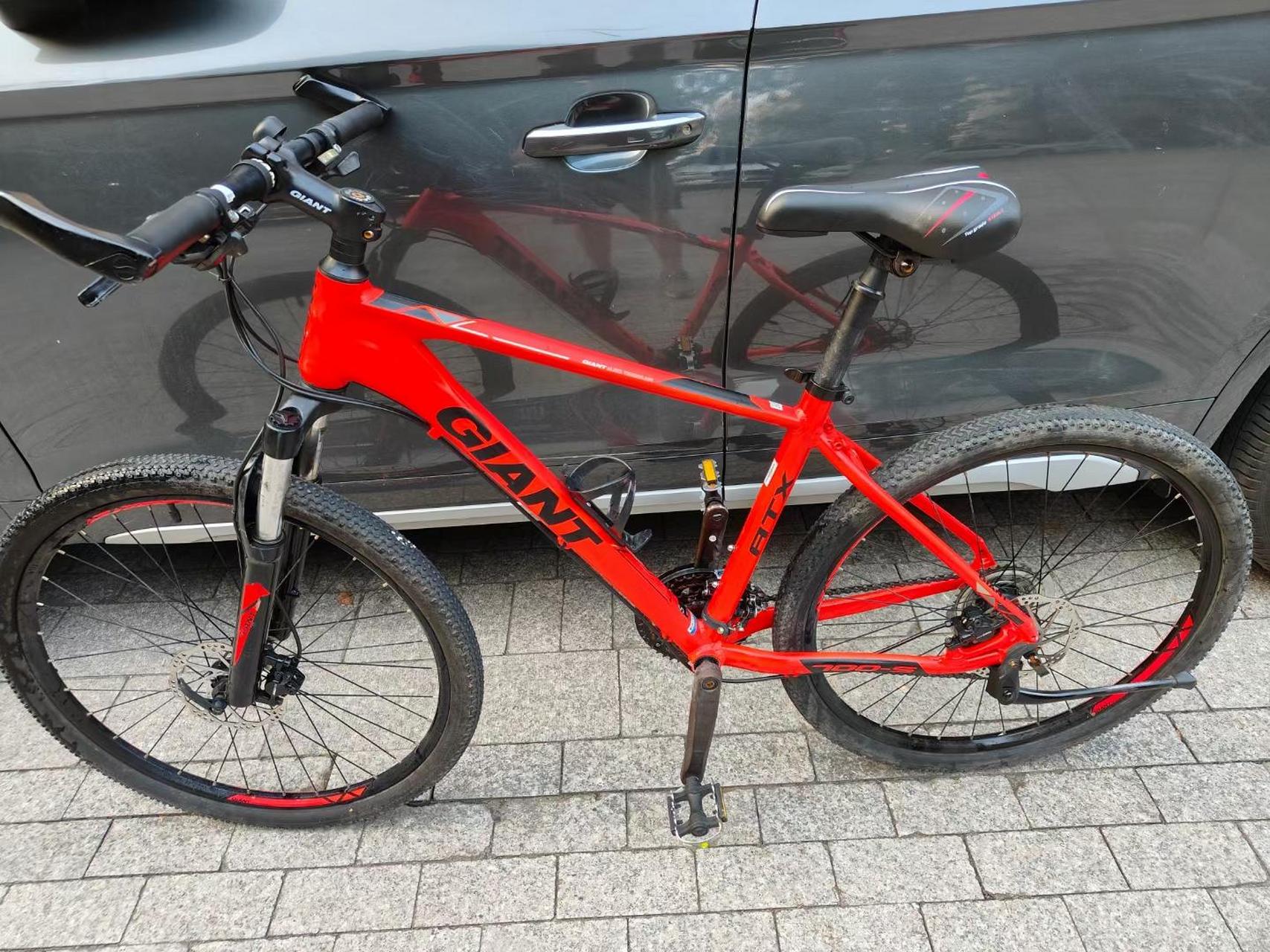 山地车捷安特atx700-s铝合金山地车  禧玛偌24速油刹,彦豪油碟  车架s