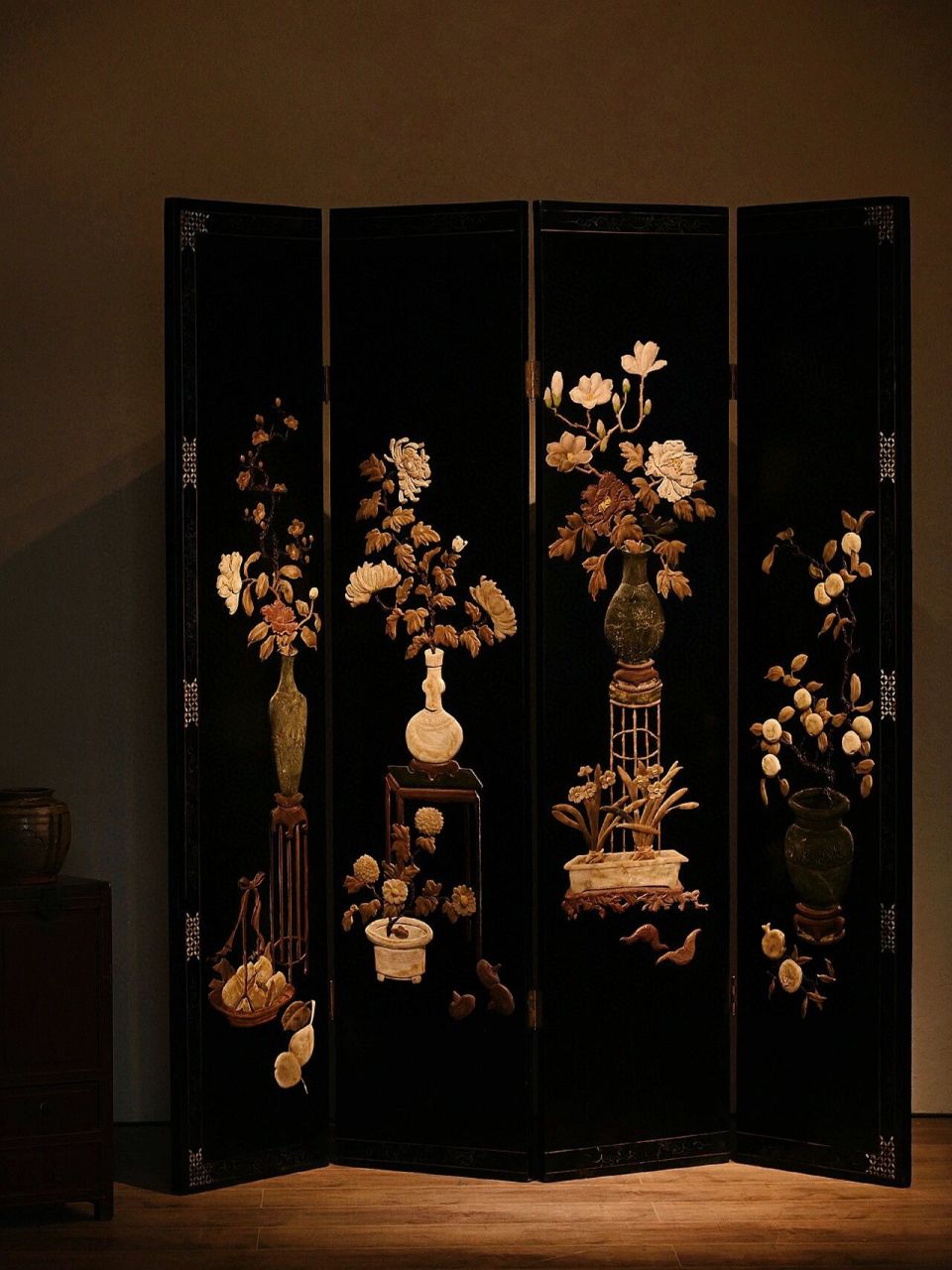 原来真的有这么美的中式屏风!