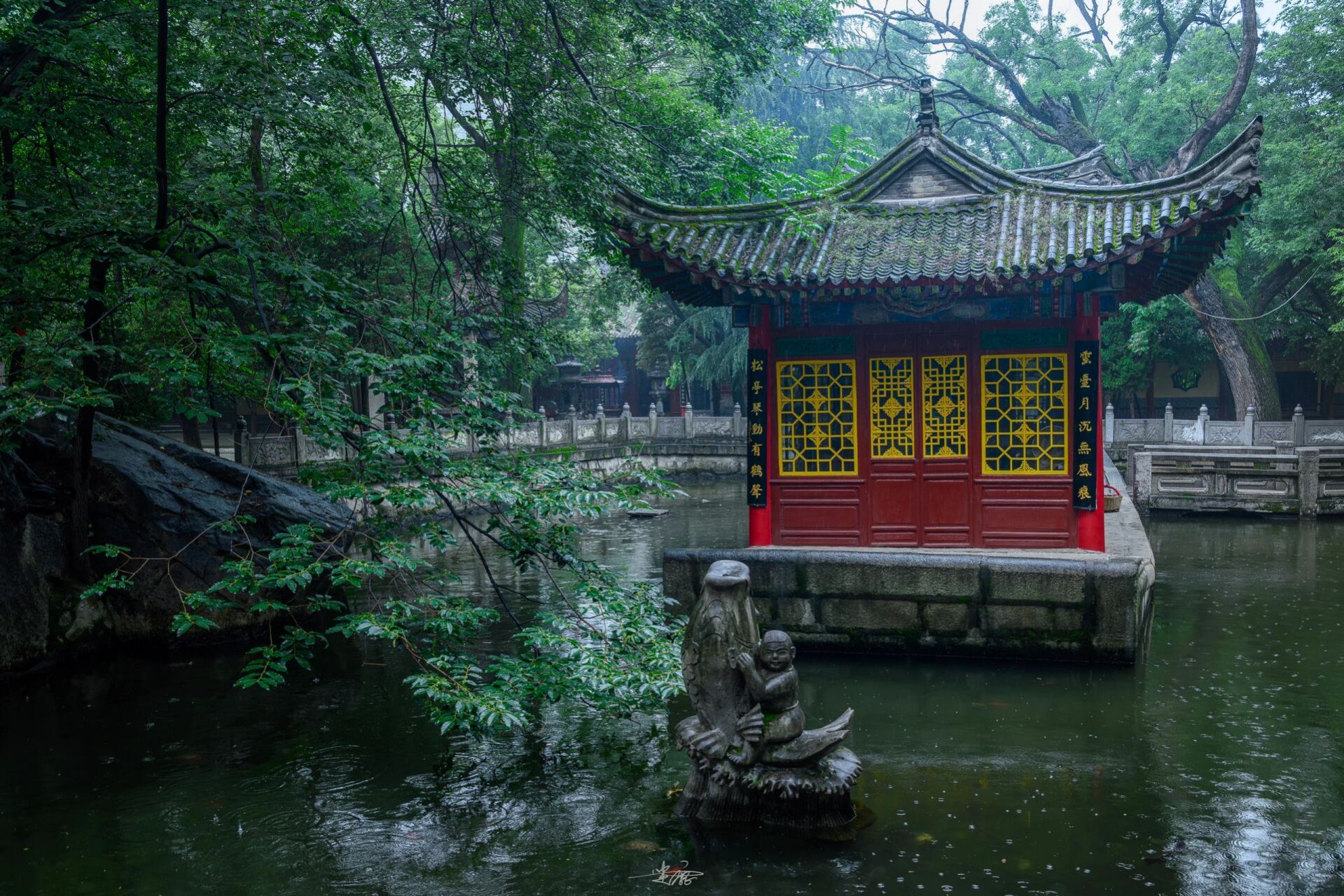 华山-玉泉院 玉泉院,为道教主流全真派圣地,位于陕西华阴市玉泉路最南