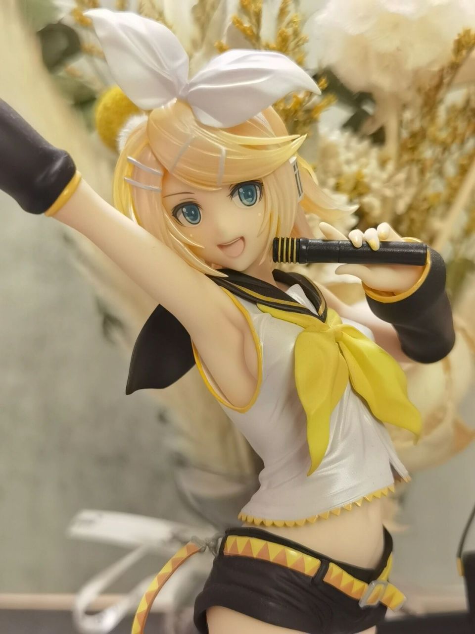 这是什么神仙姐弟 镜音双子手办太美好了吧 姐弟手办.