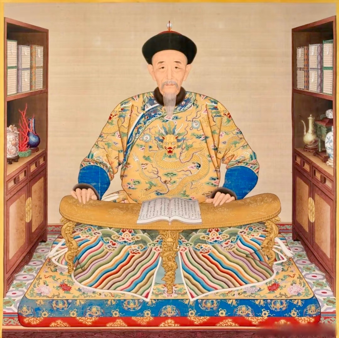 康熙年轻时代是不咋信佛的,直到他开始老去,便开始信佛求长寿了