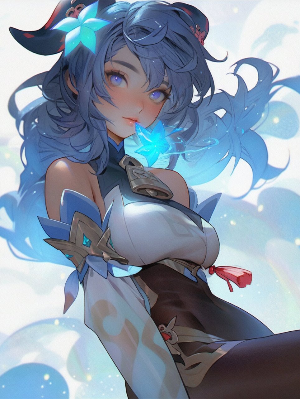 9715我喜欢的原神角色|椰羊甘雨0591 92前面的一些尝试有些