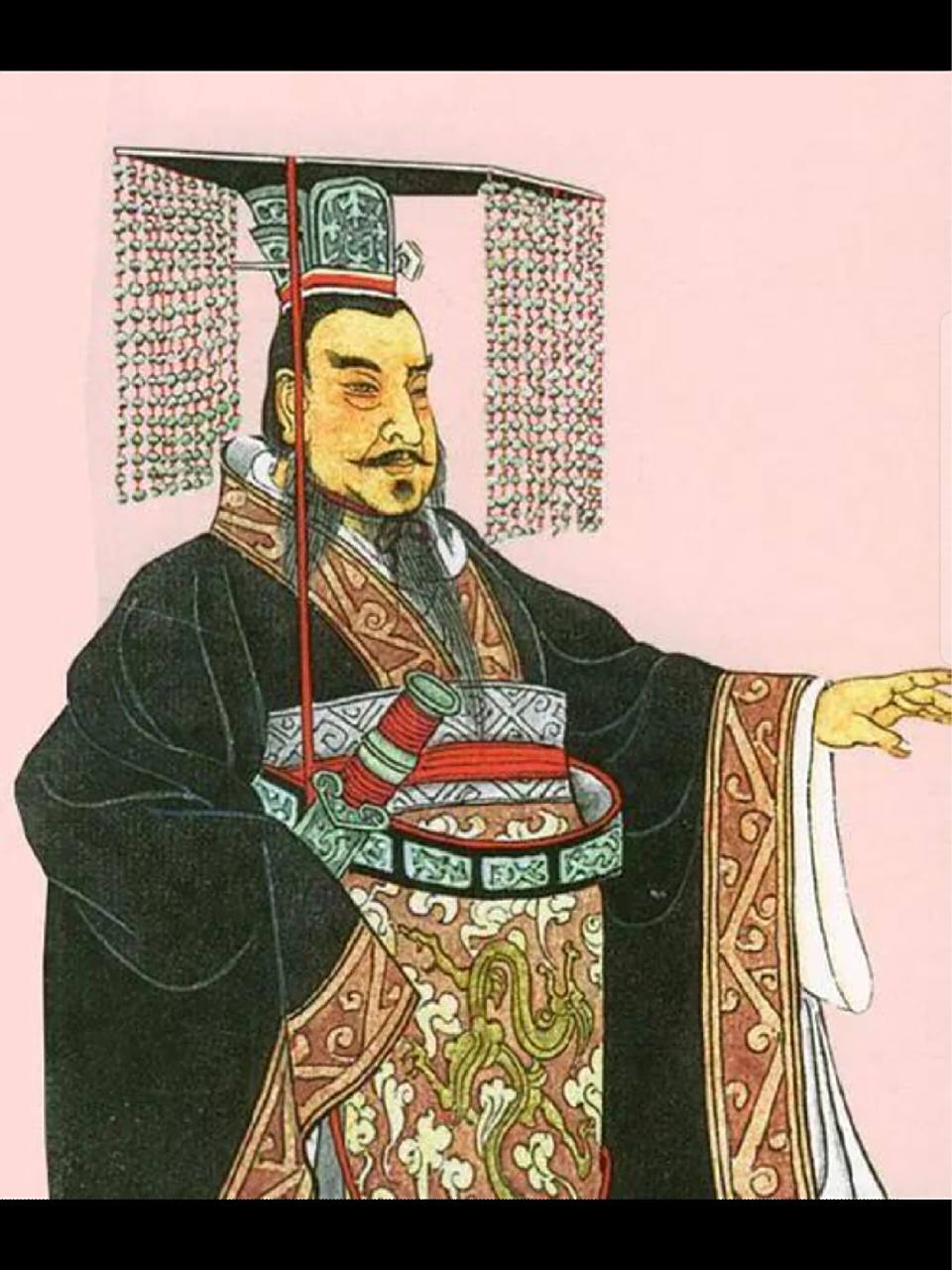 超轻粘土 q版始皇娃娃