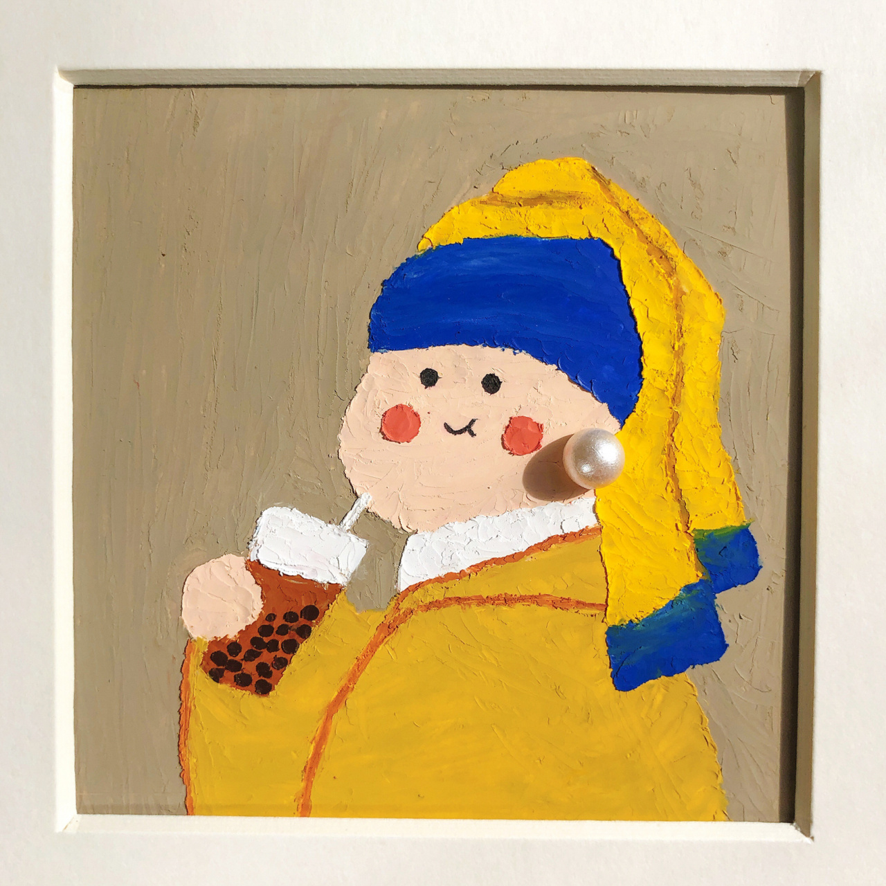 世界名画系列 陆陆续续终于完成九幅96 油画棒:高尔乐重彩,丹可林