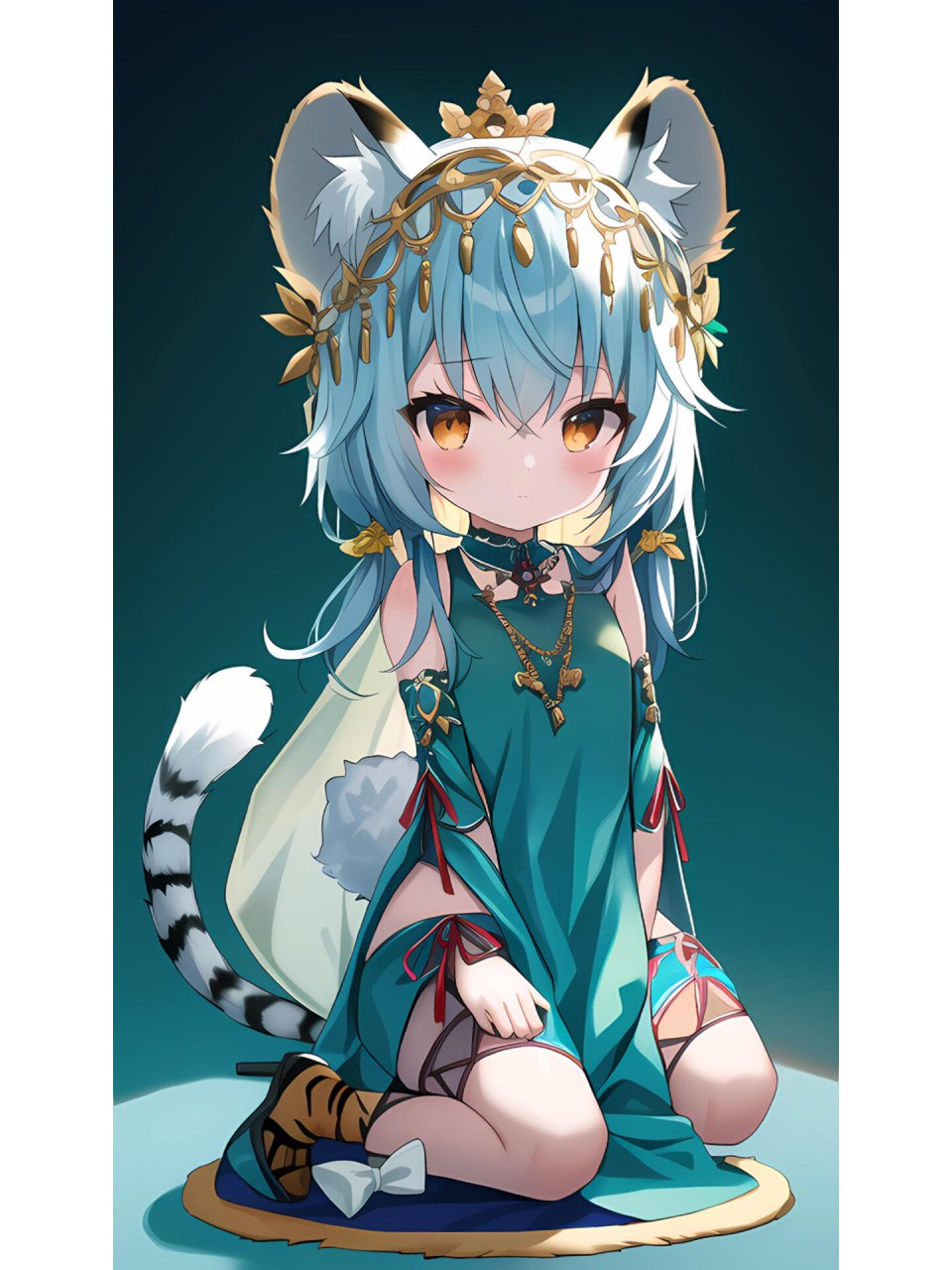 二次元十二生肖少女|虎拟人