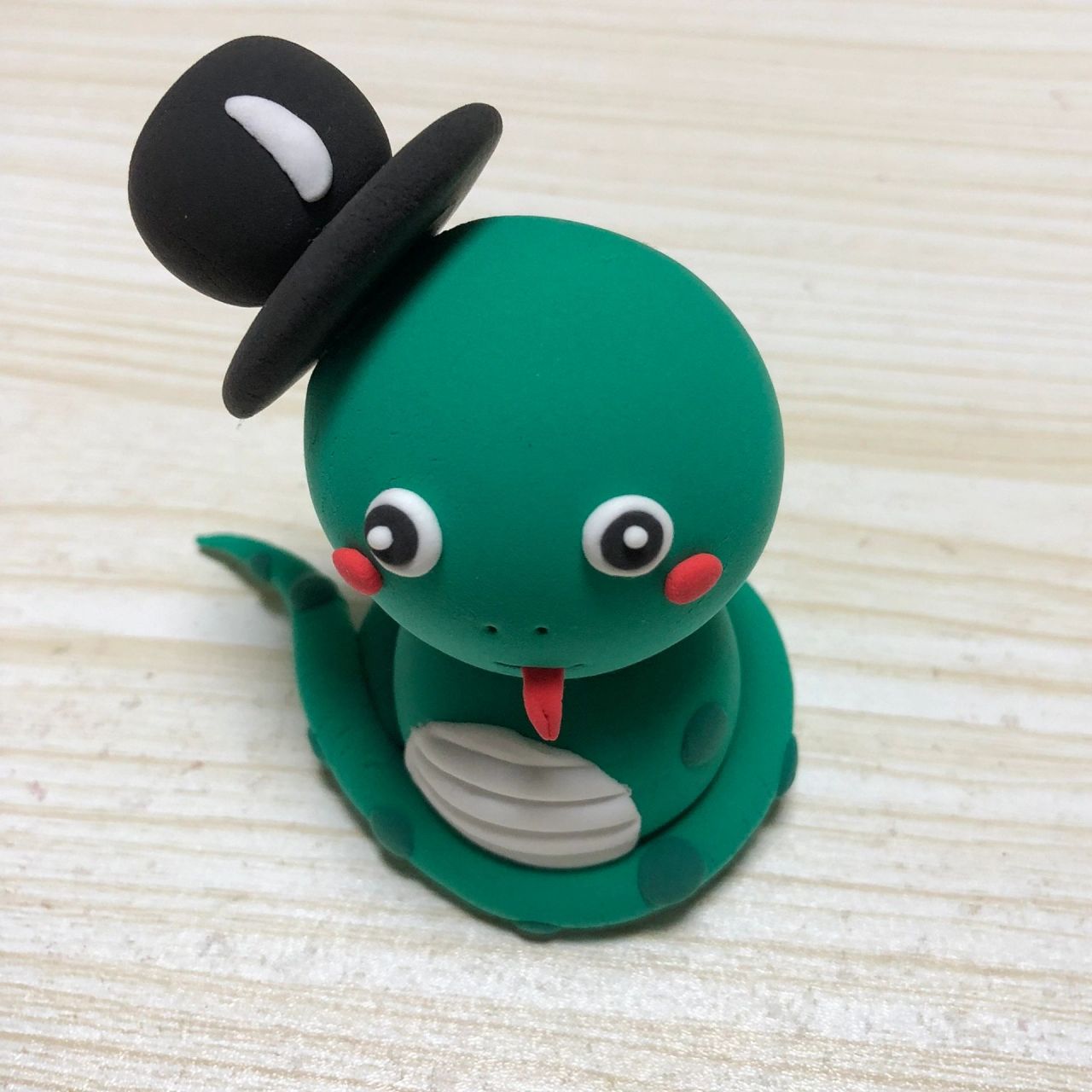 超轻粘土,十二生肖之小蛇,蛇      十二生肖之小蛇