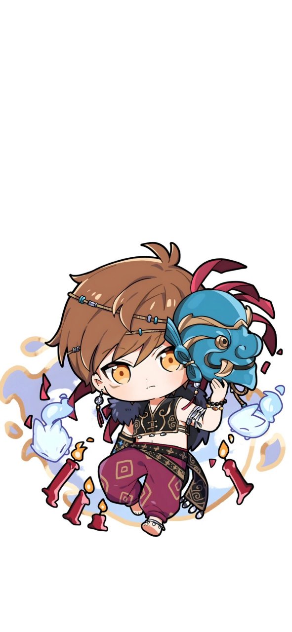 恋与制作人丨民族风q版手机壁纸全员10张 原素材:恋与制作色官方 改图