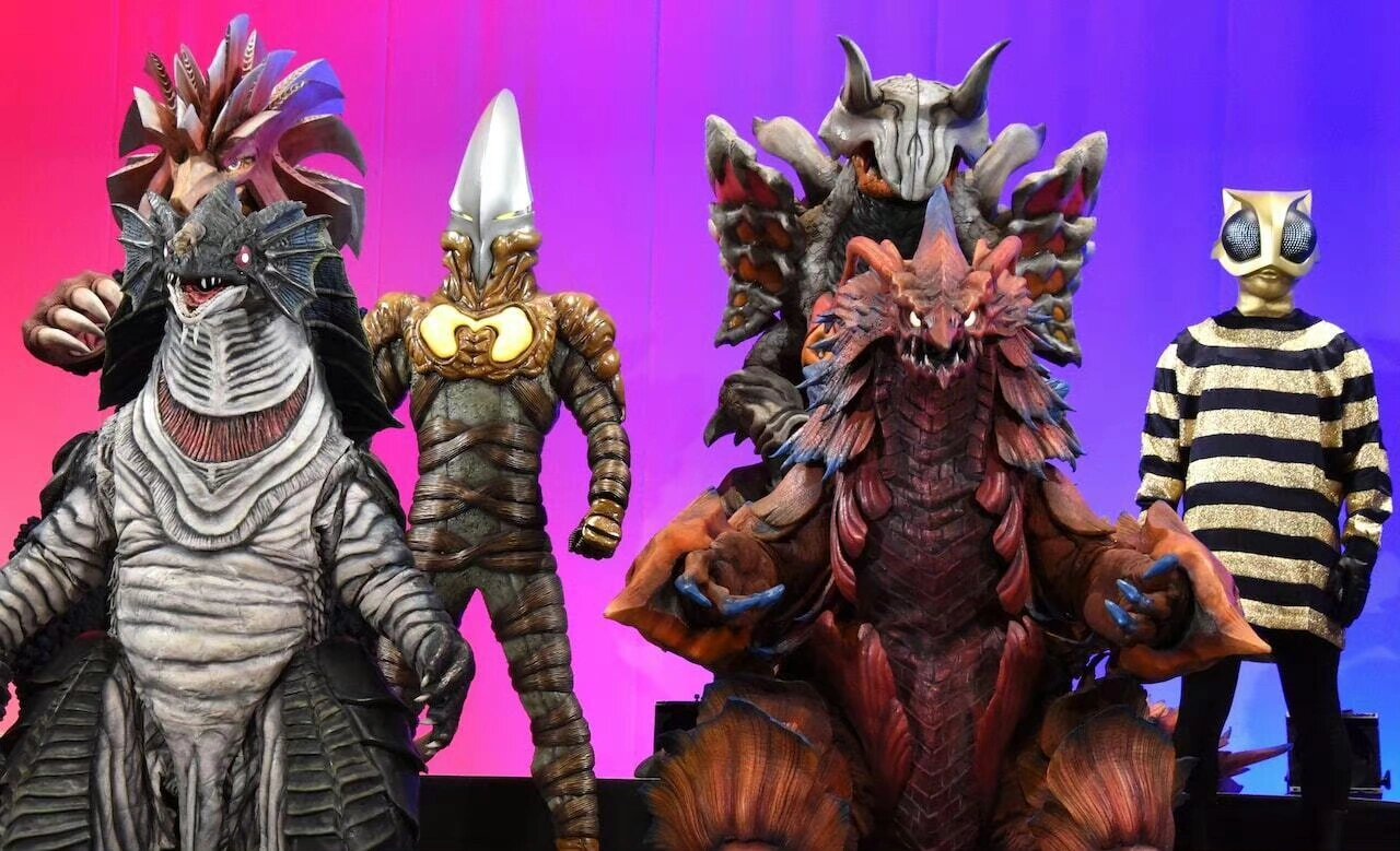 布莱泽奥特曼 现场发布会 怪兽皮套新规拉满