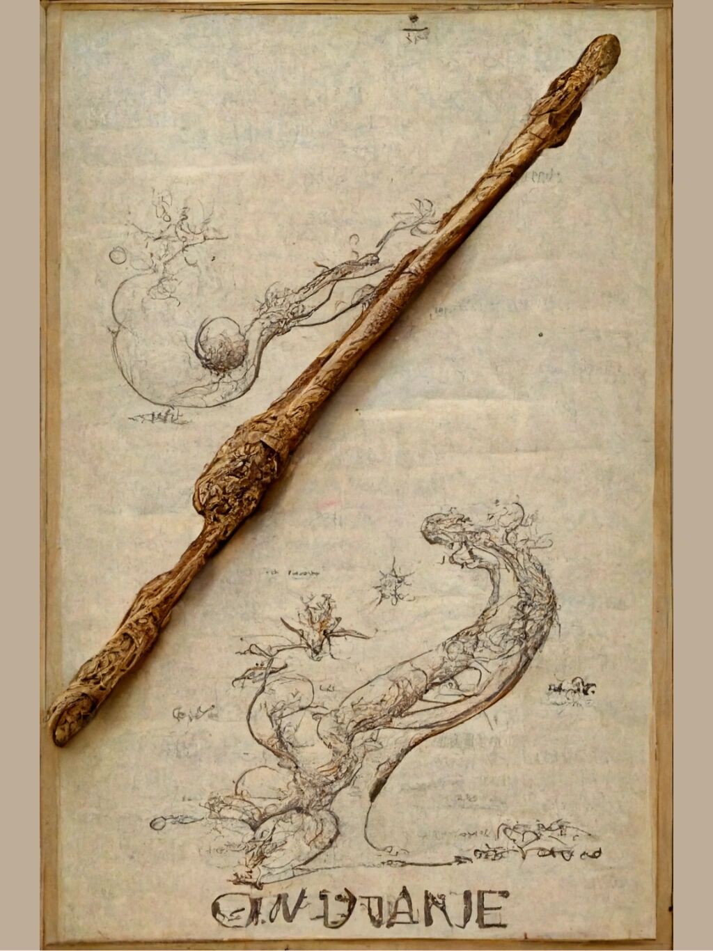 ai绘画·哈利波特魔杖设定集