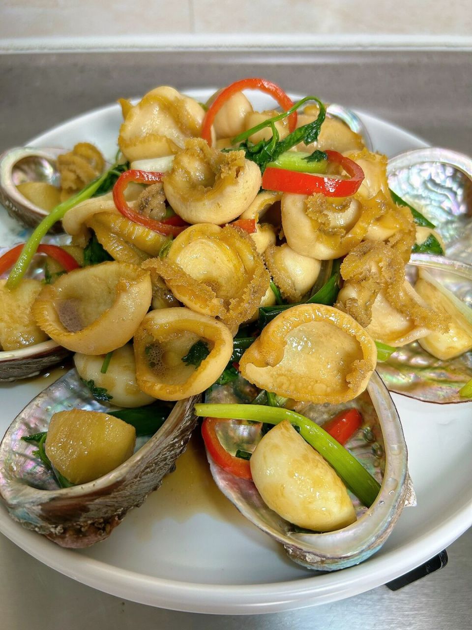 味道一点不输清蒸鲍鱼! 用最简单的方式,方能吃到最本真的味道.