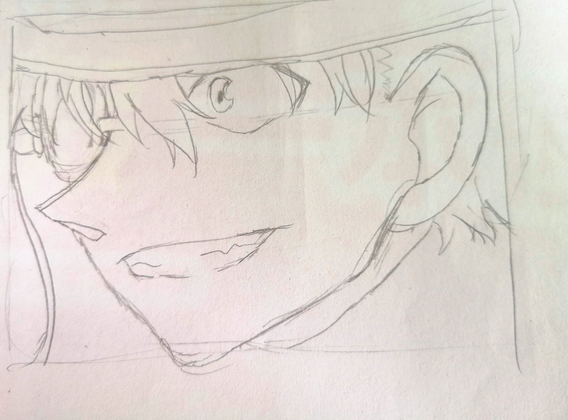 三步教你画邪笑基德