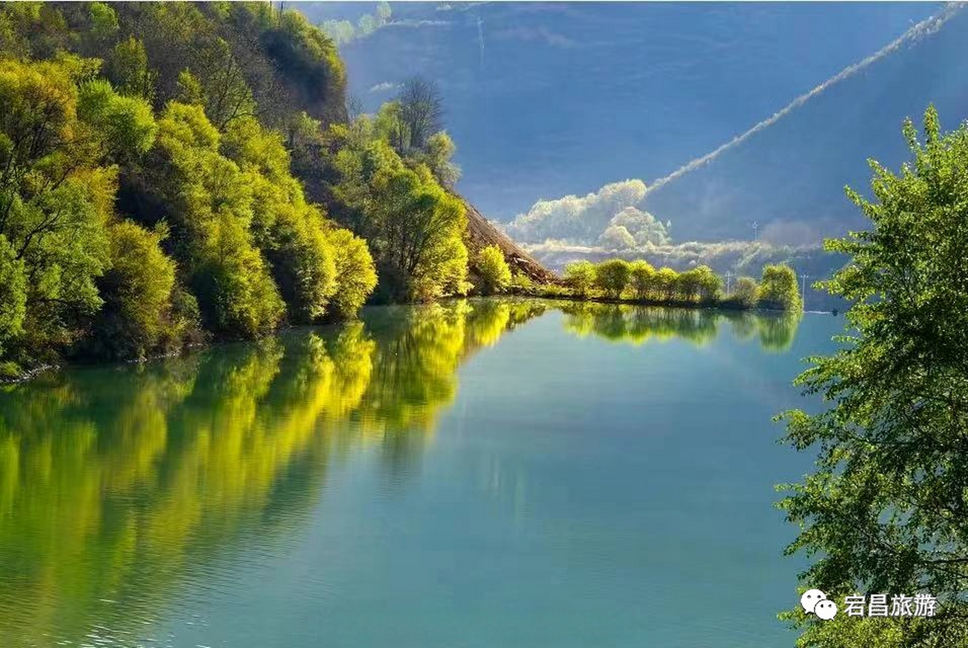 官鹅秋日美景 邀君共赏 交响丝路·如意甘肃 #陇南文化旅游# 阳光如水