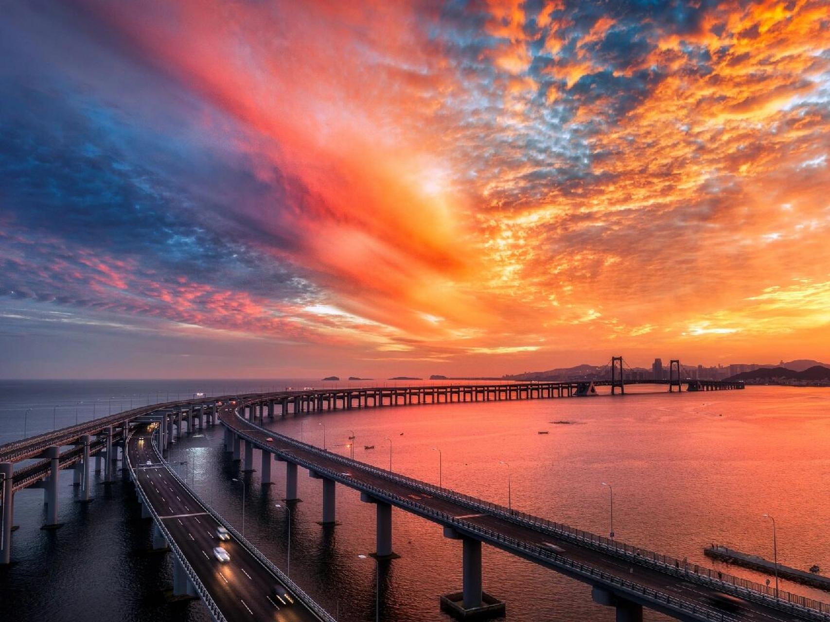 唯美的夕阳摄影图片 关于夕阳 有一句很著名的诗句呢 叫做夕阳无限好