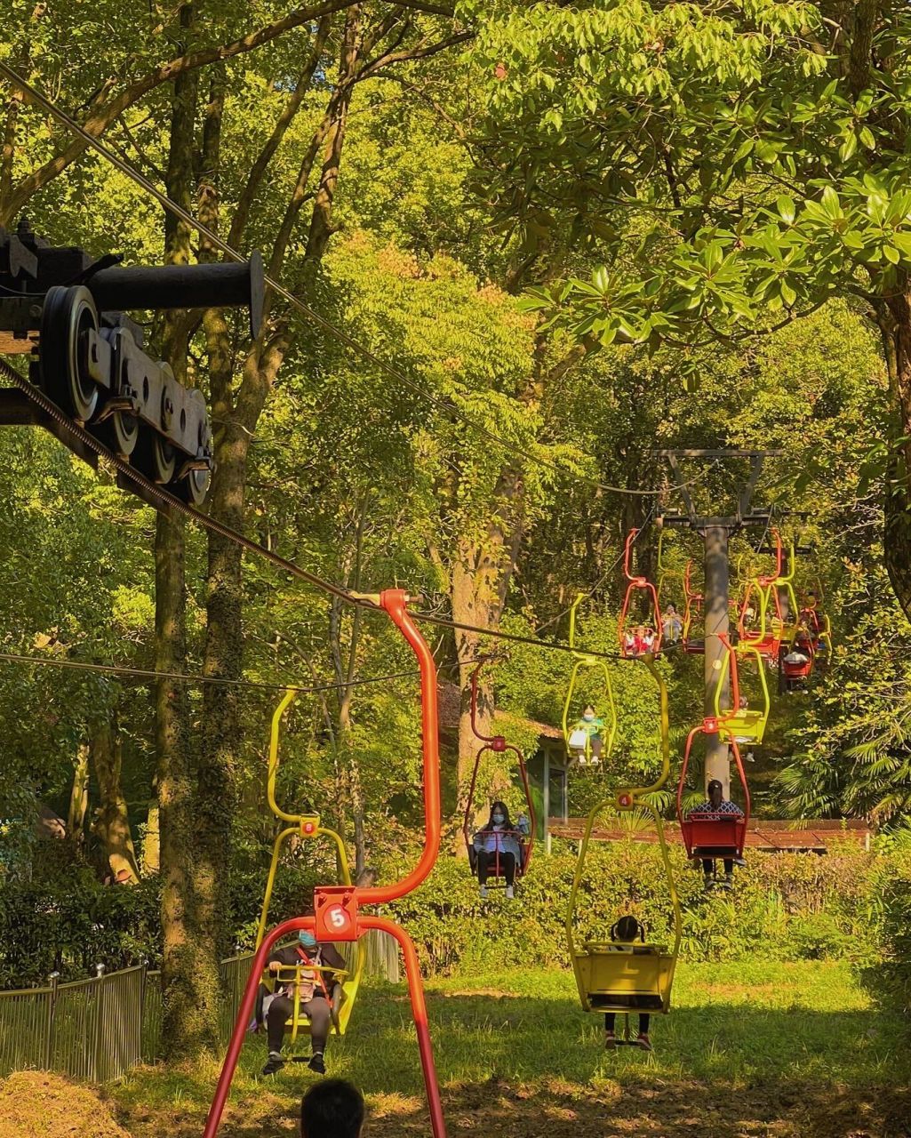 紫金山探险公园 天气刚刚好7815 如果这里有个孩子,我觉得自己