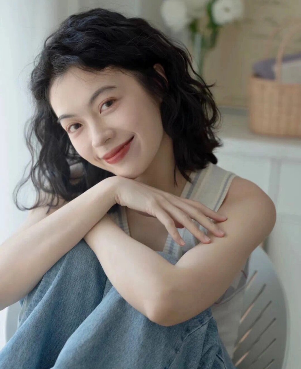 港风姐姐必烫的法式复古烫发78 78齐肩发法式烫,细软发质的福音