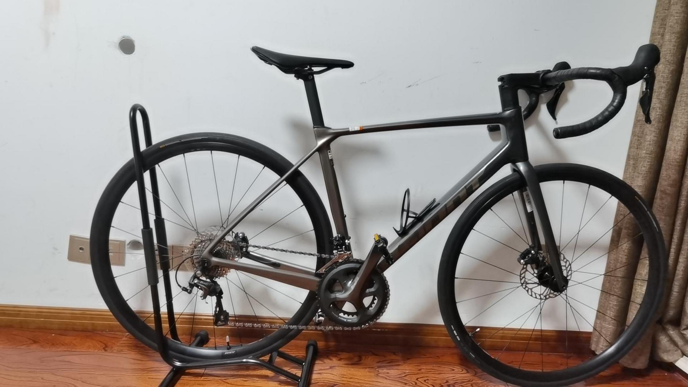 第十代捷安特tcr adv 3,入手1个月,骑行3次共计30公里!