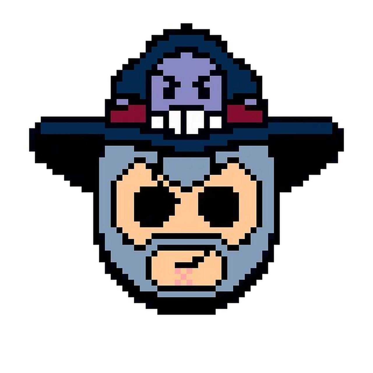 【荒野乱斗】像素头像78柯尔特7815