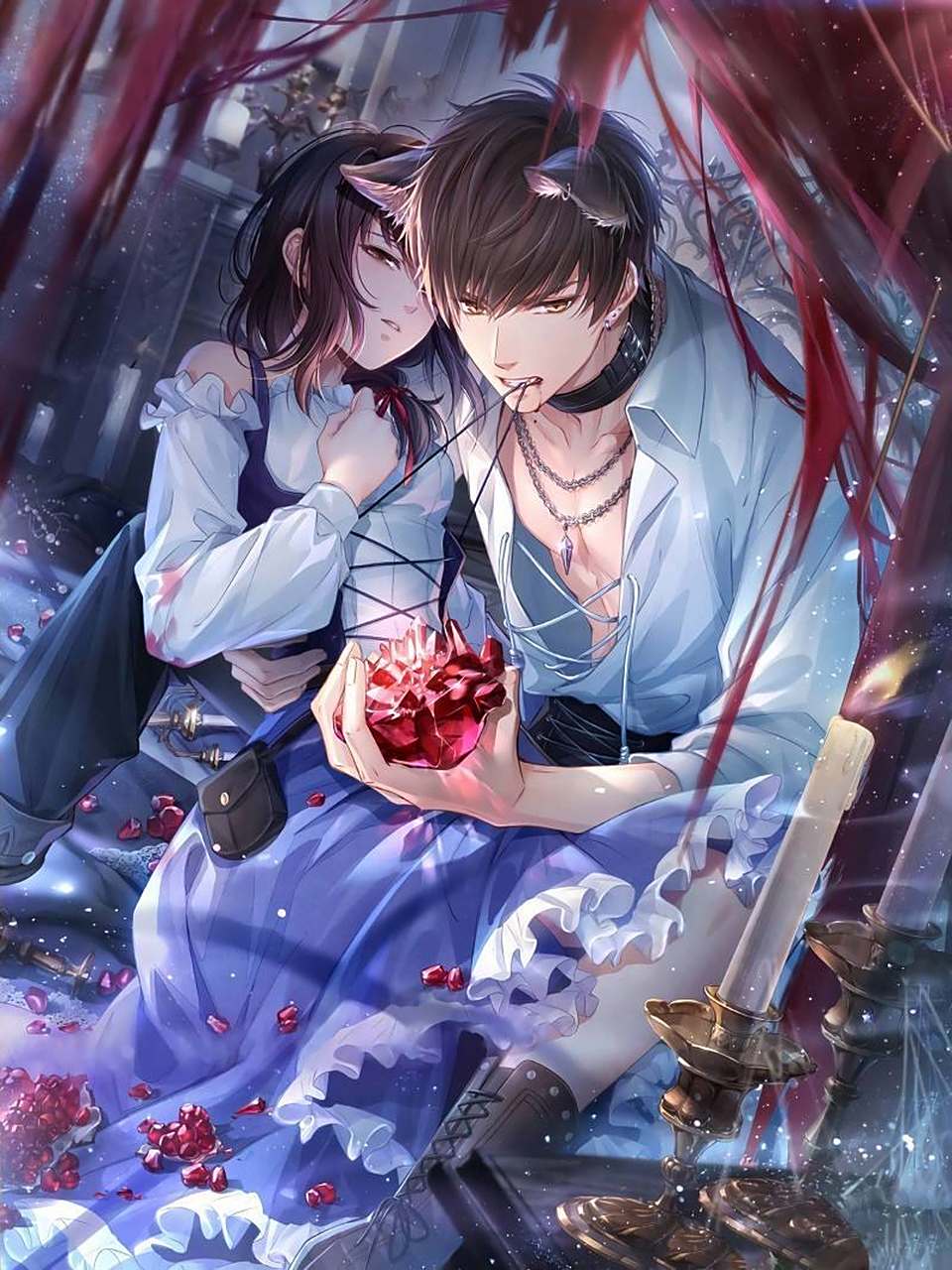 恋与制作人##二次元游戏整活# 这也太好嗑了.