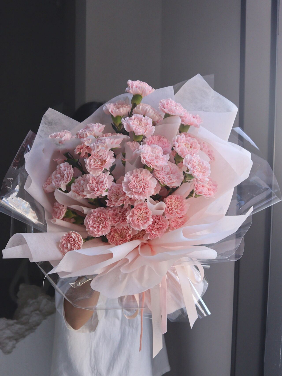 康乃馨别名母爱之花,很适合送给妈妈,表达感恩之意