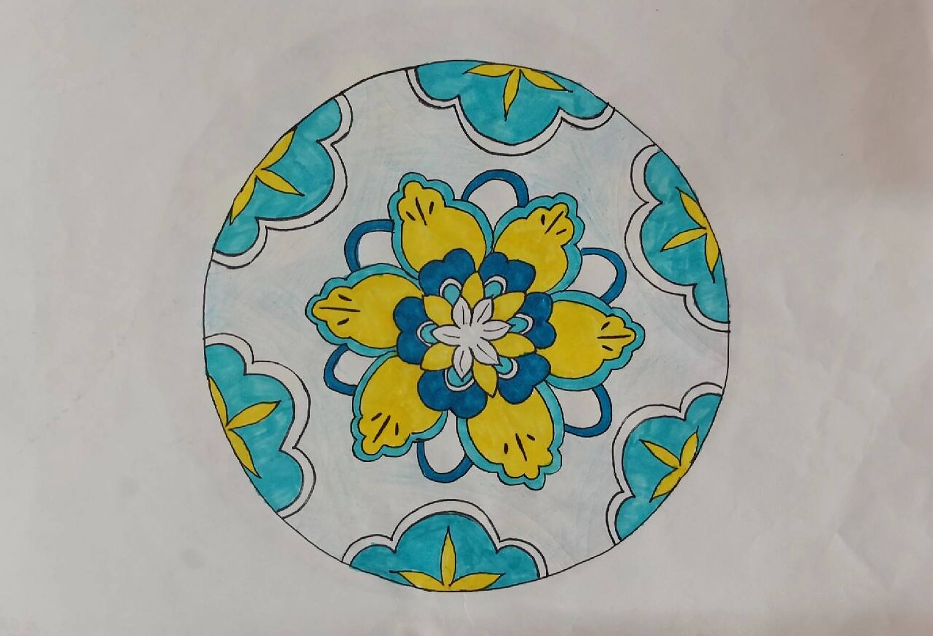 有趣作业--六年级《圆的优美设计》