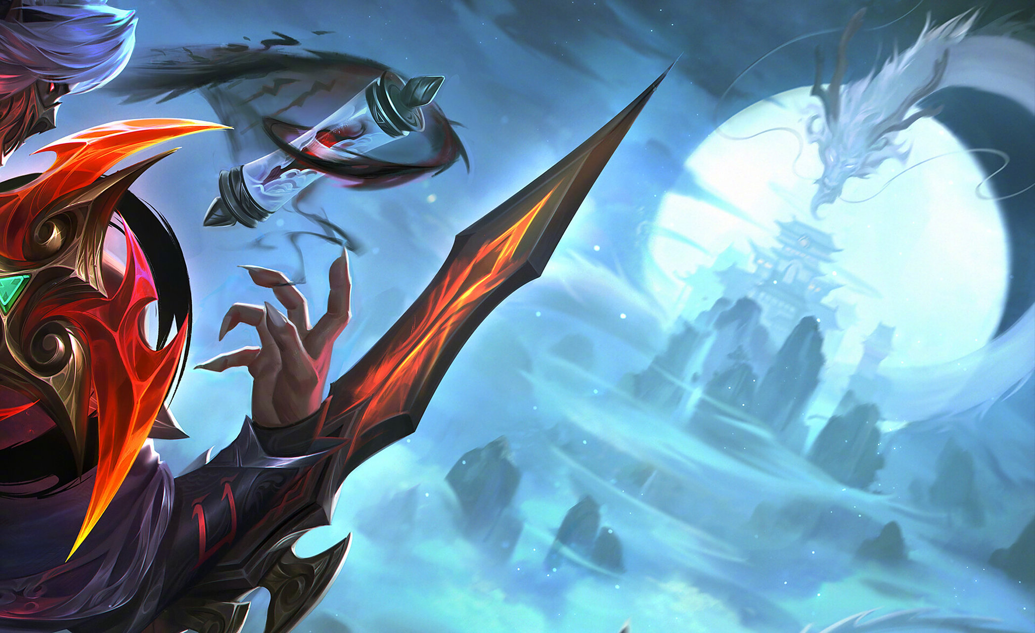 lol玉剑传说回归#【玉剑传说 无劫 原画草稿】由pandart工作室设嫉哪