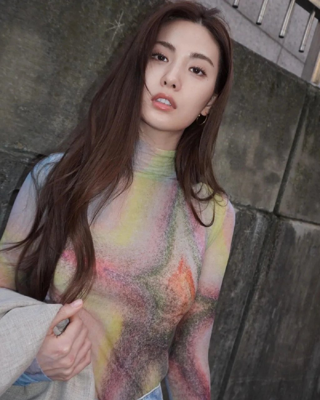 林珍娜 全球最美面孔 林珍娜是典型的浓颜系美女.