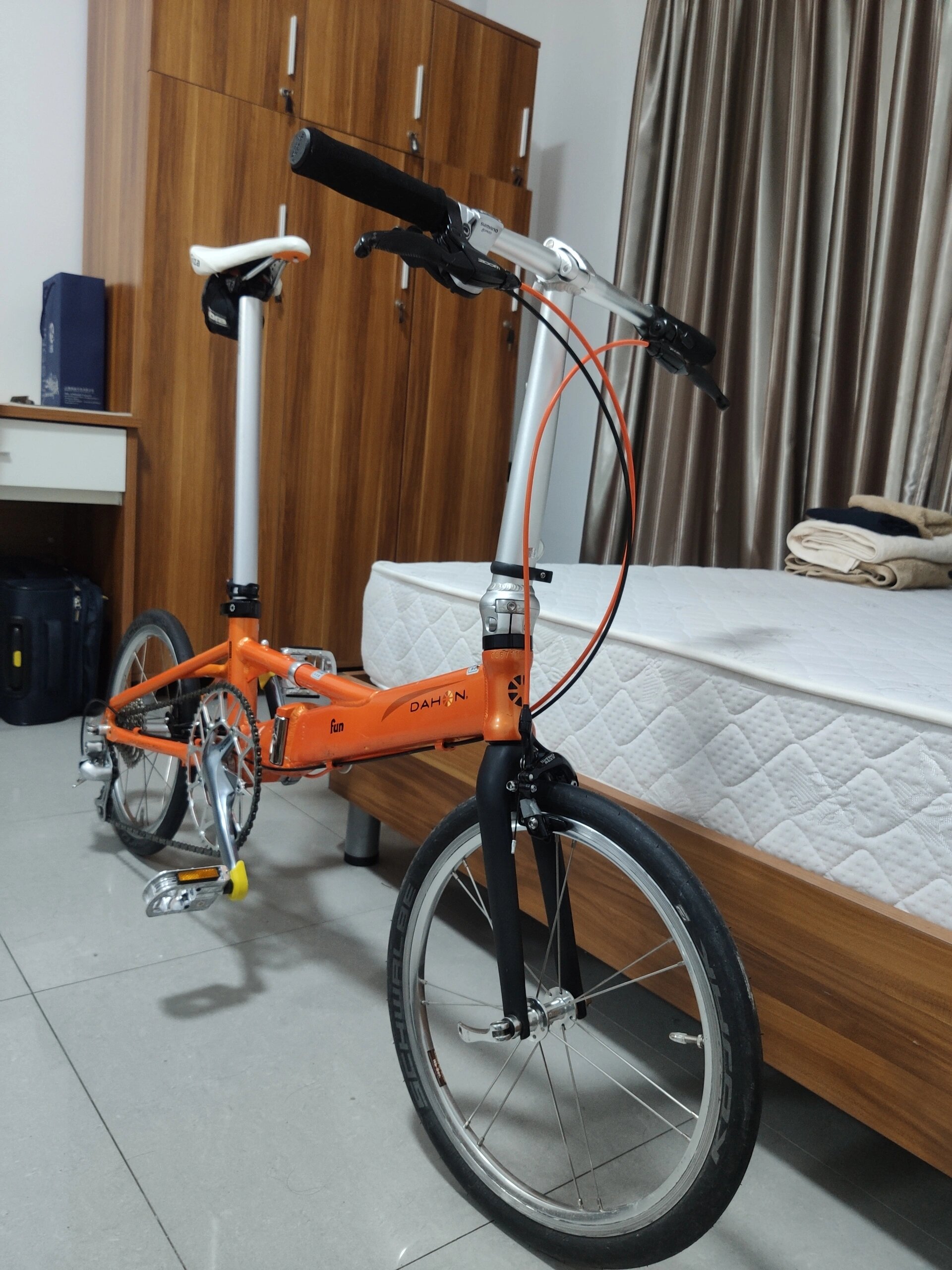 dahon大行16寸折叠自行车