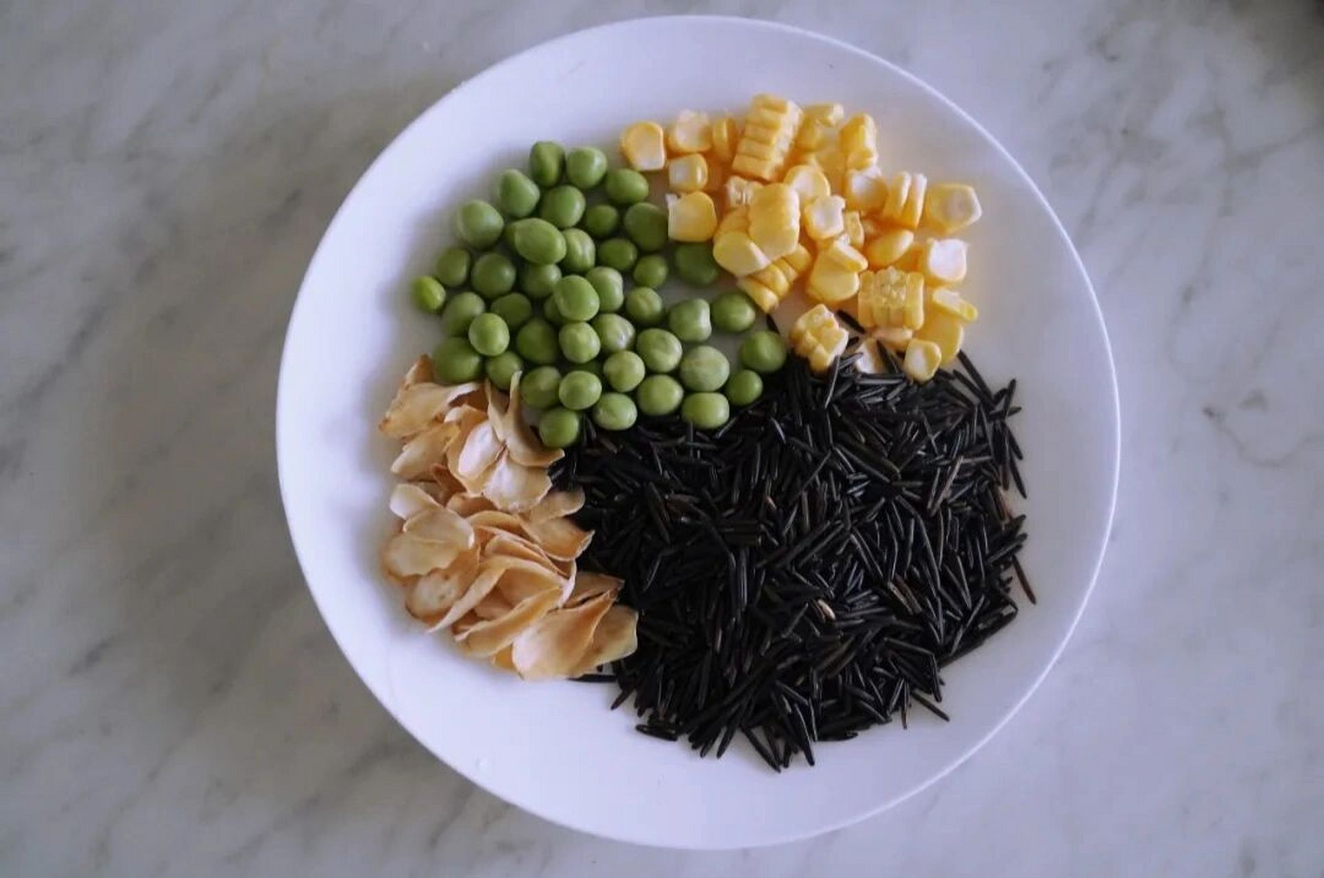 六款野米吃法4|野米炒百合 949494ingredients 野米50g,百合20g