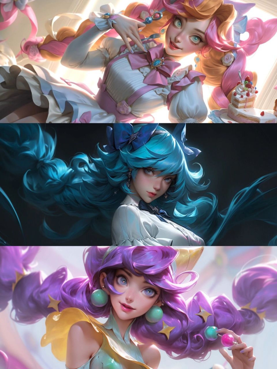 英雄联盟系列22|灵罗娃娃格温 好可爱呀!