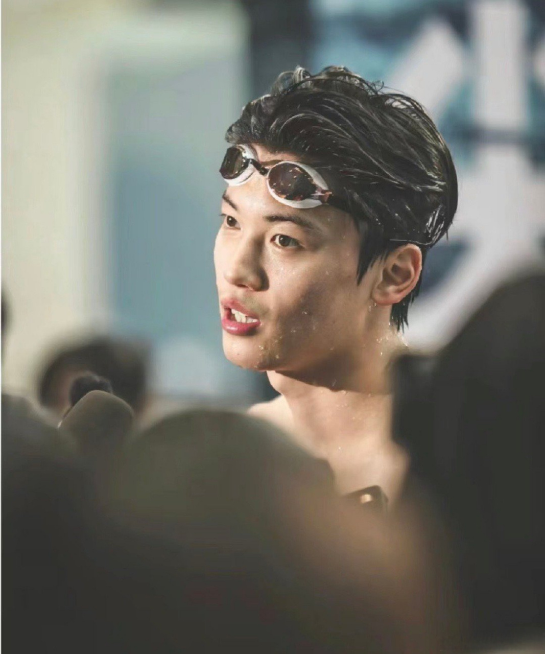 汪顺统一了东亚审美标准# 富二代,博士生,刚刷新亚洲纪录,雕塑般的