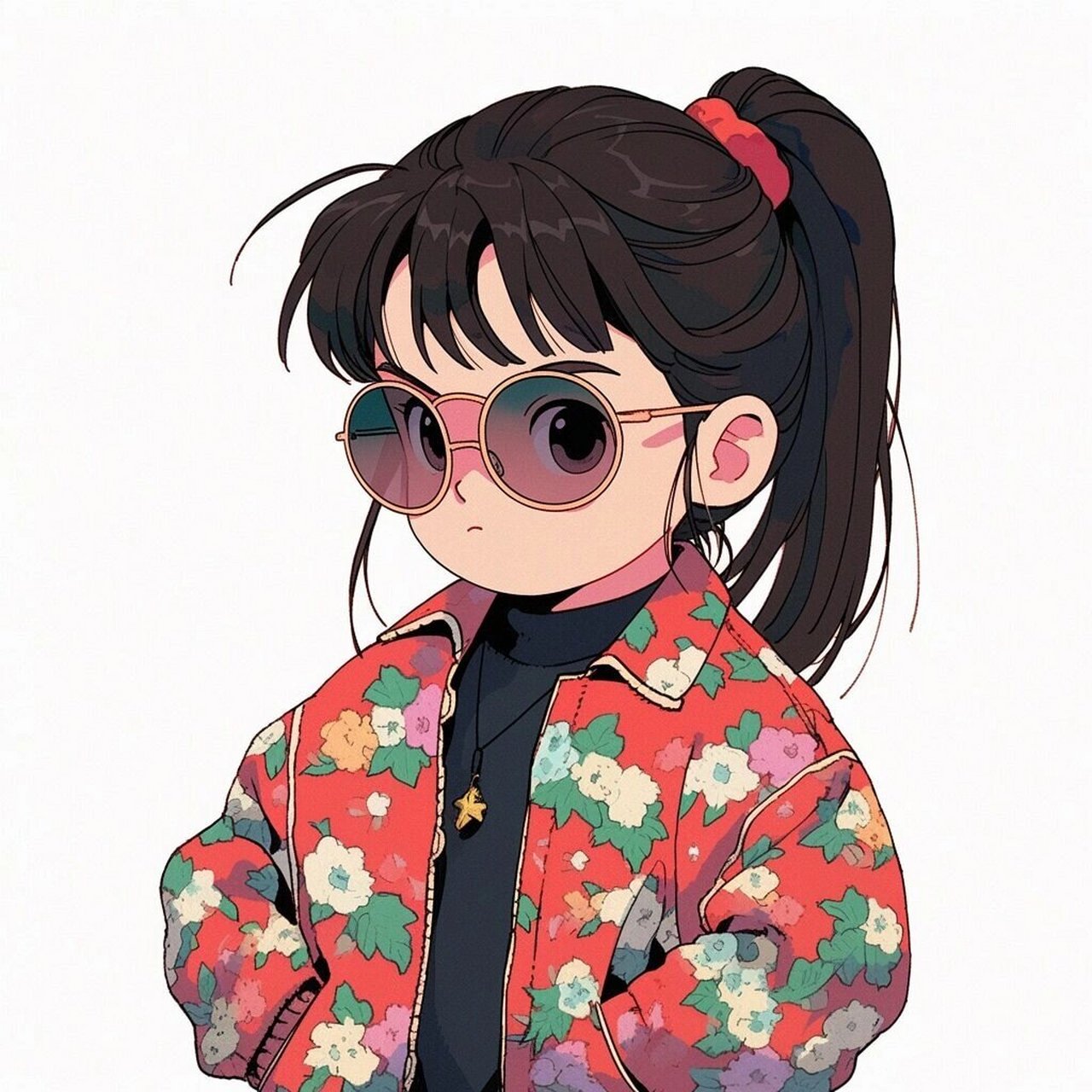一看就是不好惹的女生头像 #漫画头像# #动漫女生头像# #酷酷的女生